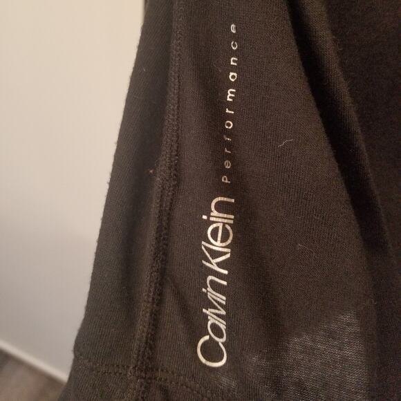 Calvin Klein NEW Performance Wick Pullover Long Sleeve Cowl Neck Sweatshirt Sz M - Picture 6 of 12